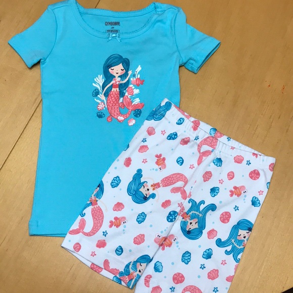 🎉Host Pick🎉Girl’s Gymboree Mermaid Pajama Set - Picture 1 of 6